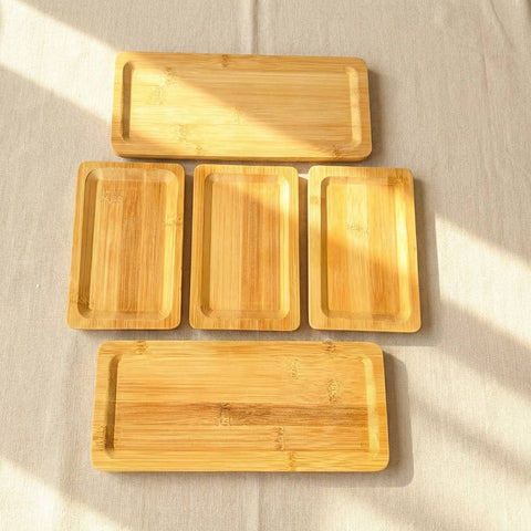 Bamboo Dining Plate Set, 5 piece - Bamboo Switch
