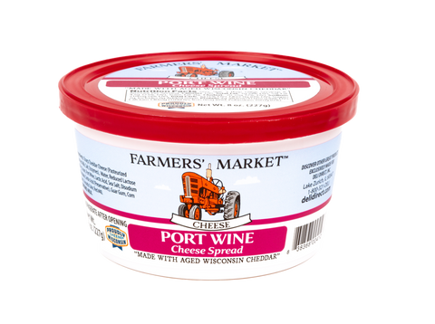 Wisconsin Cheese Spread Farmers Market Shelf Stable, 8oz: Aged Asiago - Merchandise Unlimited