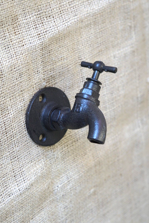 Cast Iron Water Spigot Hook - Midwest Craft House