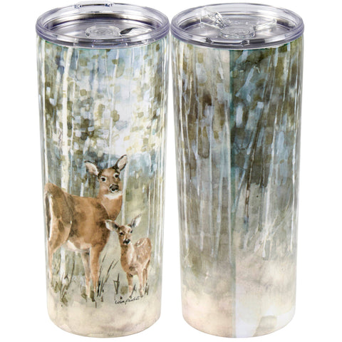 Deer Coffee Tumbler, 20 oz - Primitives by Kathy