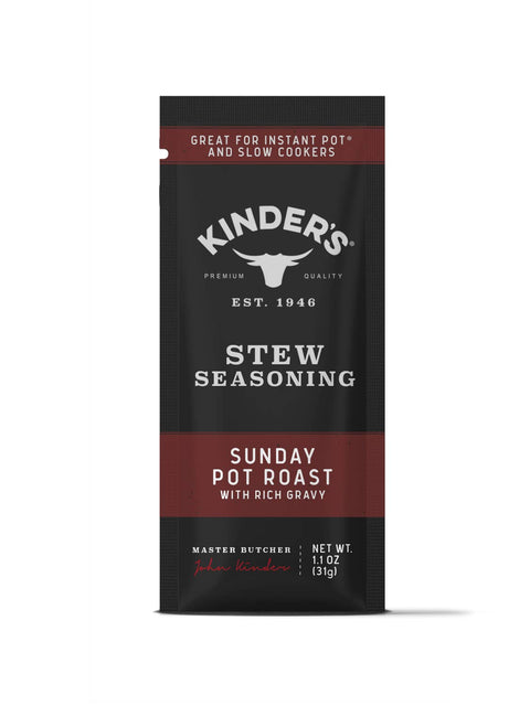 Stew Seasoning - Sunday Pot Roast - Kinder's Sauces & Seasonings