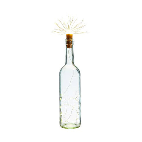 Starlight Wine Bottle Twinkle String Lights - Twine