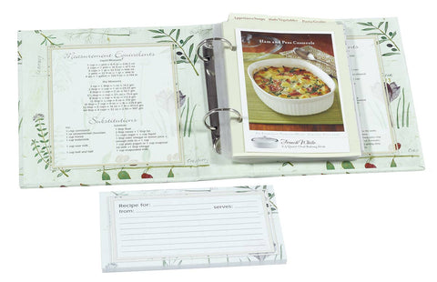 Botanical Treasures Recipe Card Cookbook - Meadowsweet Kitchens