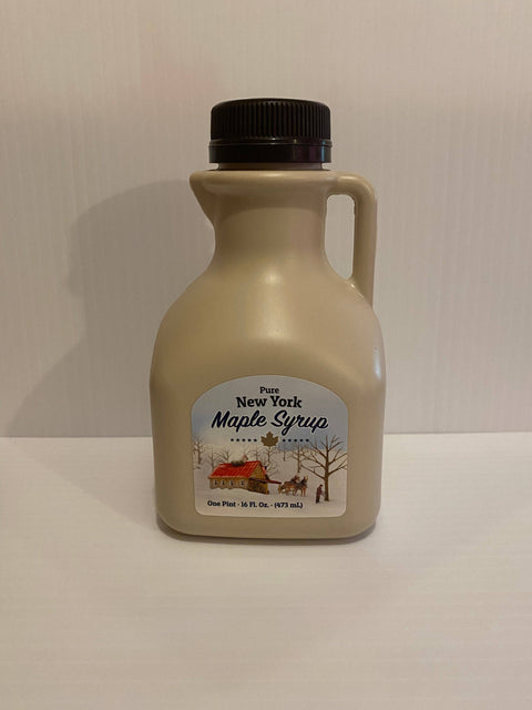 Grade A Amber Pure New York State Maple Syrup, Pint - St. Maple, LLC