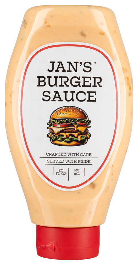 Jan's Burger Sauce, 20oz - Suzie's Organics and More