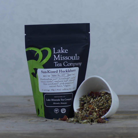 Sun-Kissed Huckleberry, 1.4 oz - Lake Missoula Tea Company