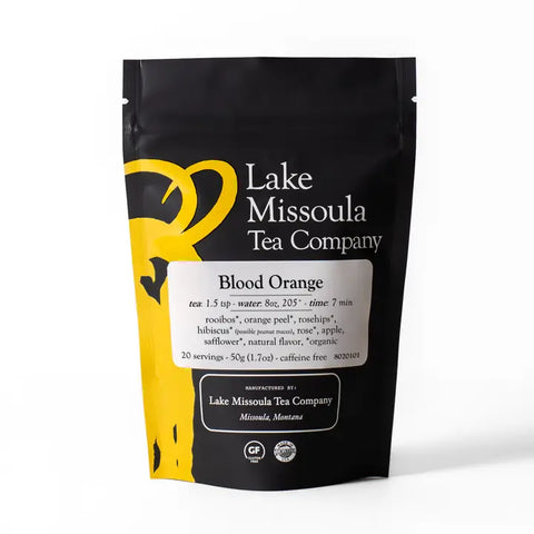 Blood Orange Rooibos, 20 servings - Lake Missoula Tea Company