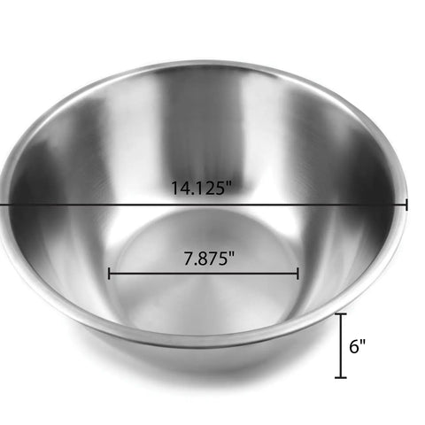 Stainless Steel Mixing Bowls, Assorted Sizes - Fox Run Brands