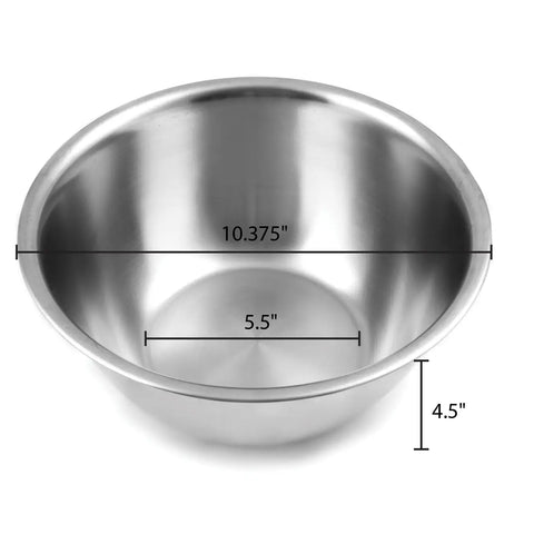 Stainless Steel Mixing Bowls, Assorted Sizes - Fox Run Brands