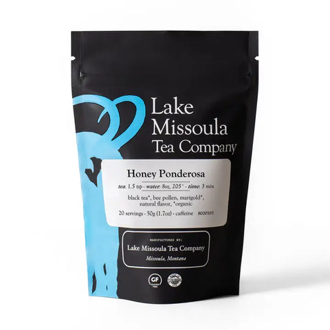 Honey Ponderosa, Organic Loose Tea, 20 servings - Lake Missoula Tea Company