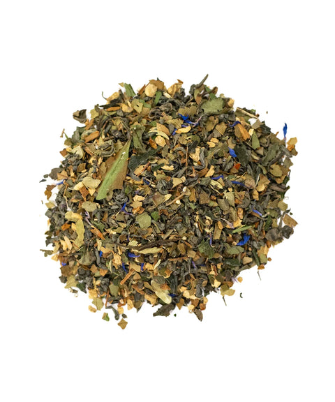 Jurassic Ginger Green, Organic Loose Tea, 20 servings - Lake Missoula Tea Company