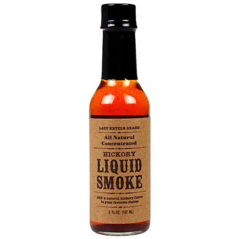 Lazy Kettle Brand All Natural Liquid Smoke, 5 oz - Golden West Specialty Foods