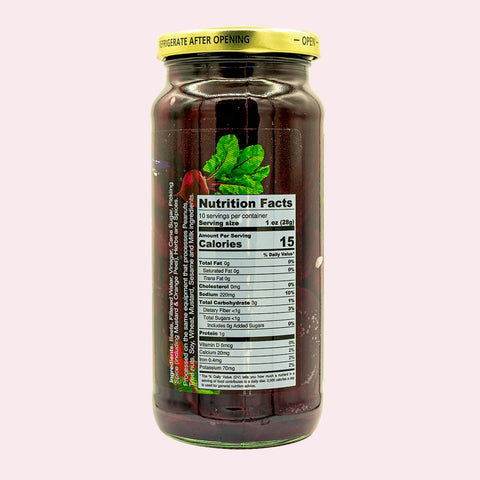 Pickled Beets, 16 oz Handcrafted - Ayurveg