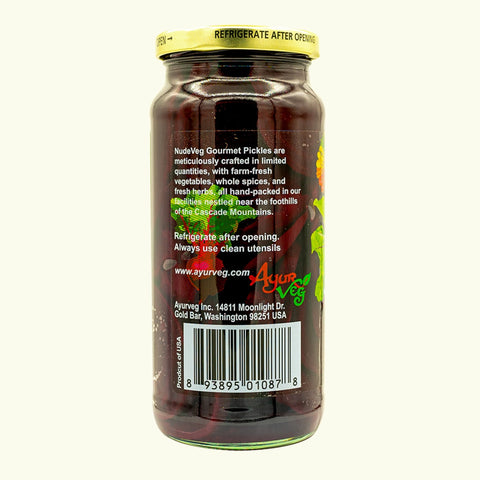 Pickled Beets, 16 oz Handcrafted - Ayurveg
