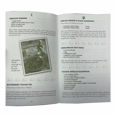 Pie Iron Recipe Book, by Richard O'Russa - Rome Outdoor Cookware