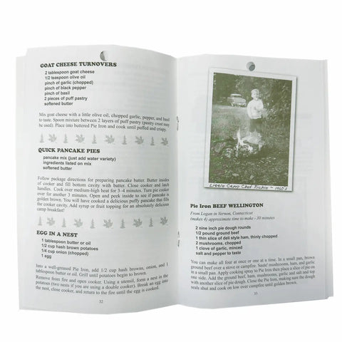 Pie Iron Recipe Book, by Richard O'Russa - Rome Outdoor Cookware