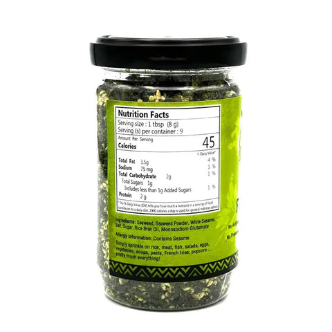 Nori Komi Furikake, 2.5 oz - Pono Hawaiian Foods Co