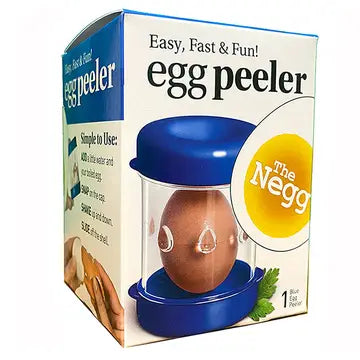 The Negg® Egg Peeler, Blue - The Negg