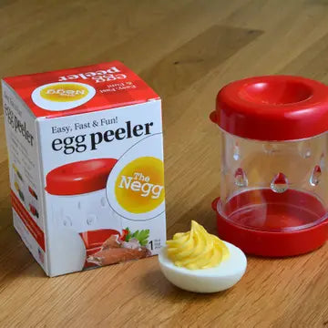 The Negg® Egg Peeler, Red - The Negg