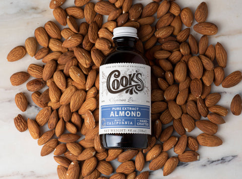 Pure Almond Extract: 4 Oz - Cook Flavoring Company
