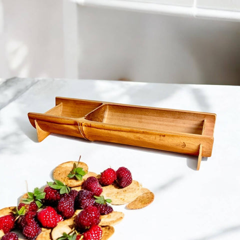 Handcrafted Bamboo Natural Tray - Bamboo Switch