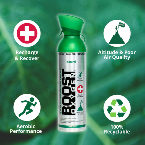 Boost Oxygen, Large, Natural, 10L Canister