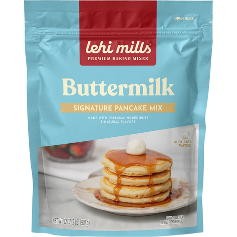 Buttermilk Pancake Mix, 5 lb Pouch - Lehi Mills