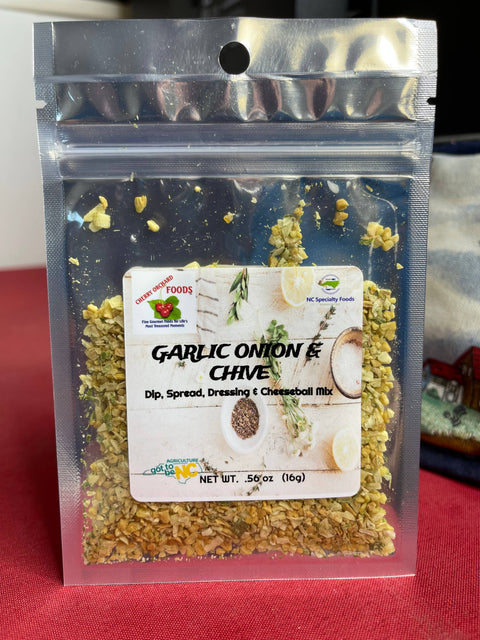 Dip Mixes: Garlic Onion Chive - Cherry Orchard Foods