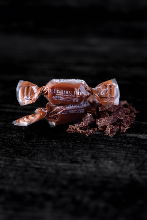 Chocolate Caramel Pouch, 8oz - The Caramel Tree