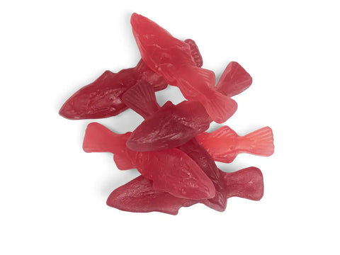 Torsken Blackcurrant Raspberry Swedish Candy Fish, 4.2 oz - Kolsvart