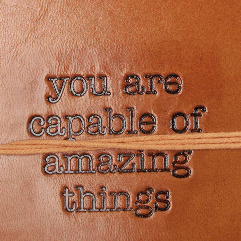 Capable Of Amazing Things Journal - Primitives by Kathy