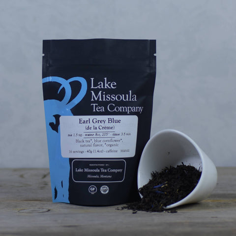 Earl Grey Blue, 1.4 oz - Lake Missoula Tea Company