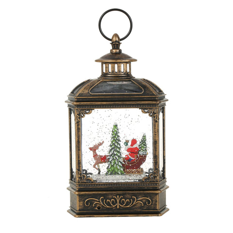 Christmas Vintage Snow Globe Lantern - SINT