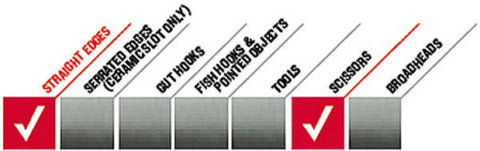 Smith's Abrasives 10-Second Knife & Scissors Sharpener #JIFF-S - Benhalex