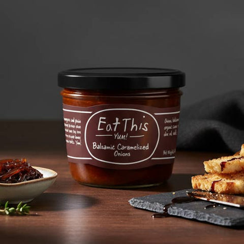 Balsamic Caramelized Onion Spread, 7 oz - Eat This Yum