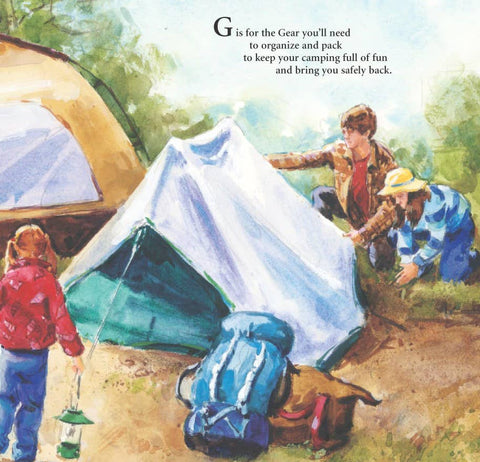 S is for S'mores: A Camping Alphabet Picture Book - Sleeping Bear Press