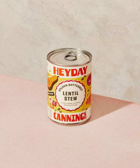 Golden Butternut Lentil Stew: 15 oz can - Heyday Canning Co.