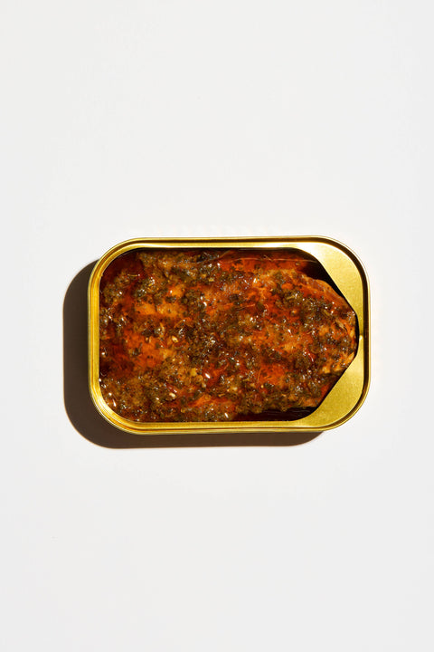Smoked Rainbow Trout with Red Chimichurri, 3.7 oz - Fishwife