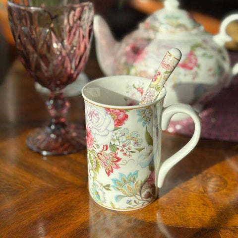 Dream Garden Bone China Mug, 10.8 fl oz, in Gift Box