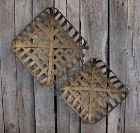 Tobacco Basket, Square, 2 sizes - DNS Designs