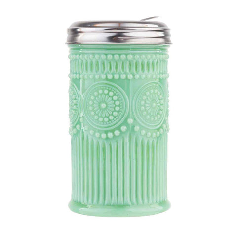 Sugar Shaker, 9 oz - Jadeite Glass Collection - TableCraft Products Company