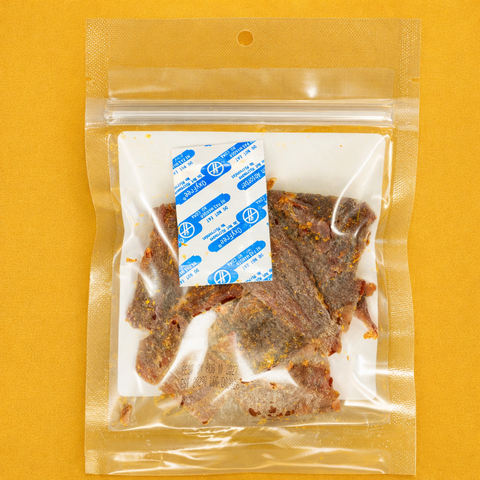 Musty Meats, Mustard Beef Jerky, 2 oz - Sun Valley Mustard