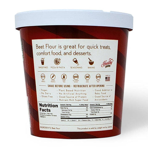 Beet Root Flour, 1 lb, Superfood - Hearthy Foods