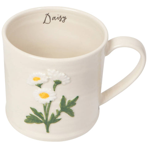 Daisy Embossed Mug, 16 oz - Now Designs by Danica