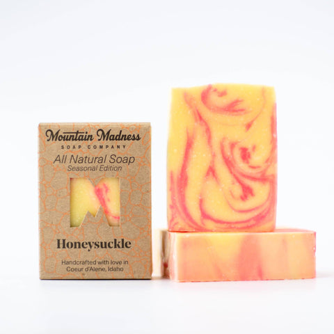 Honeysuckle Bar Soap - Mountain Madness Soap Co.