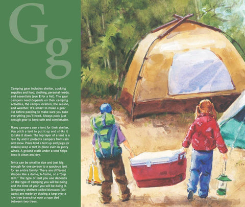 S is for S'mores: A Camping Alphabet Picture Book - Sleeping Bear Press