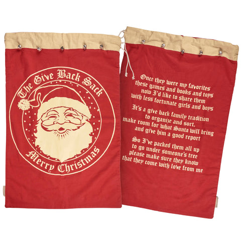 Give Back Santa Sack - Primitives by Kathy