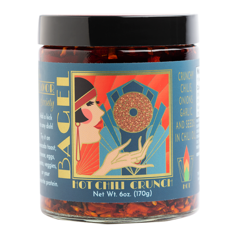 Hot Bagel Chili Crunch, 6oz - The Flavor Society