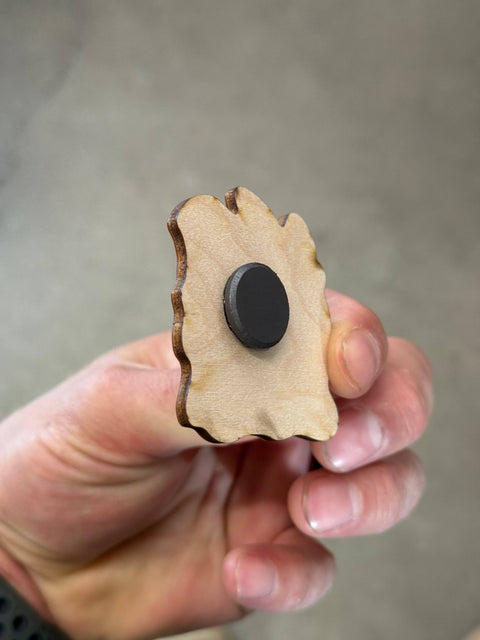 Chasing Views Idaho, 2" Wooden Magnet