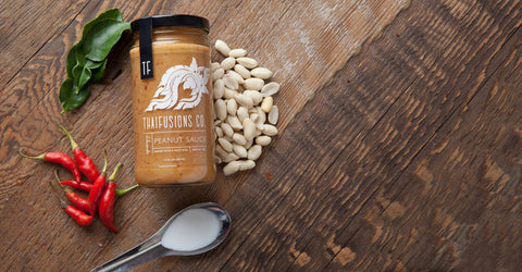 Thai Peanut Sauce, 13.5 oz - Thaifusions